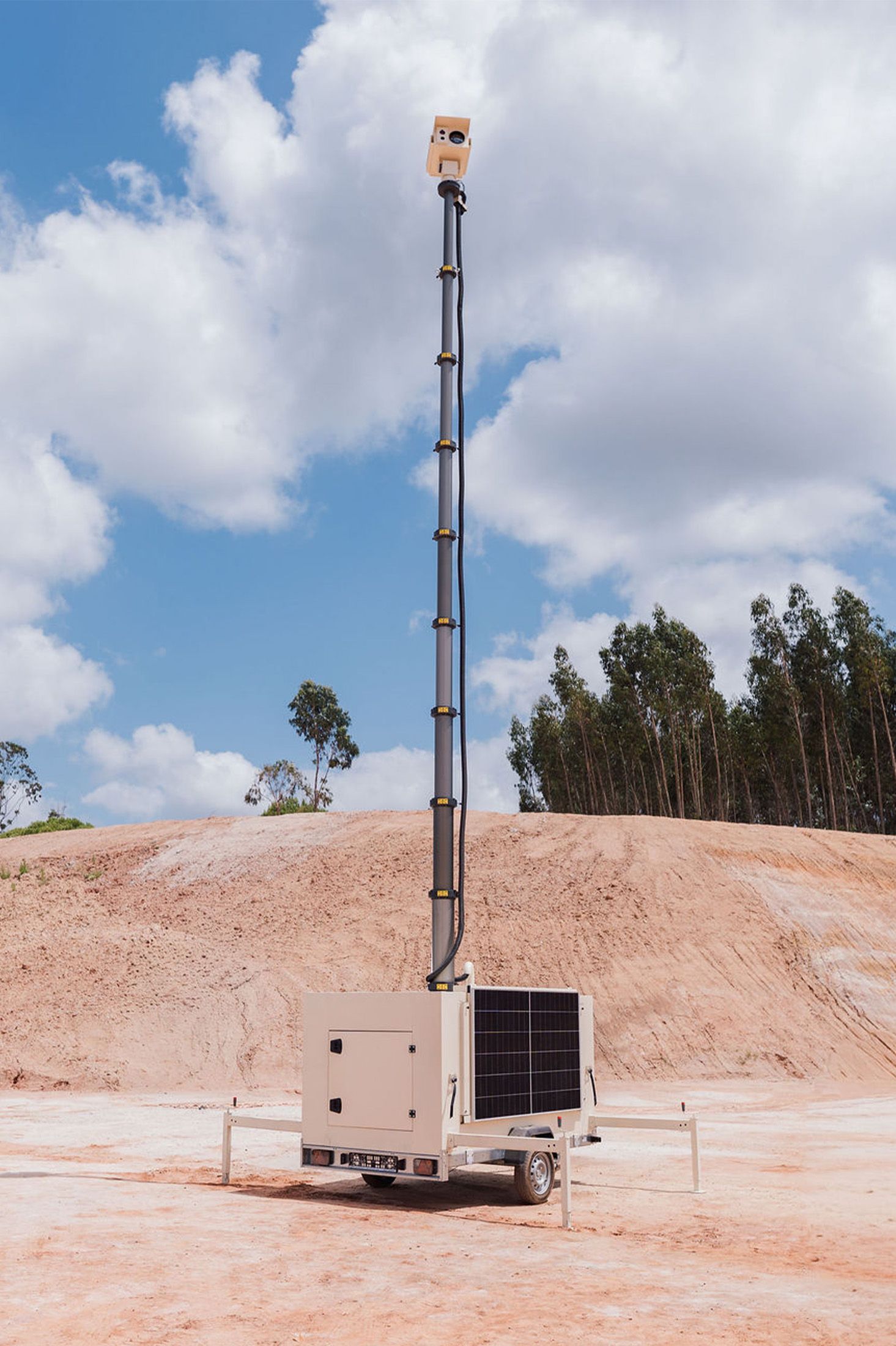 Corvo AI Tower mast detail