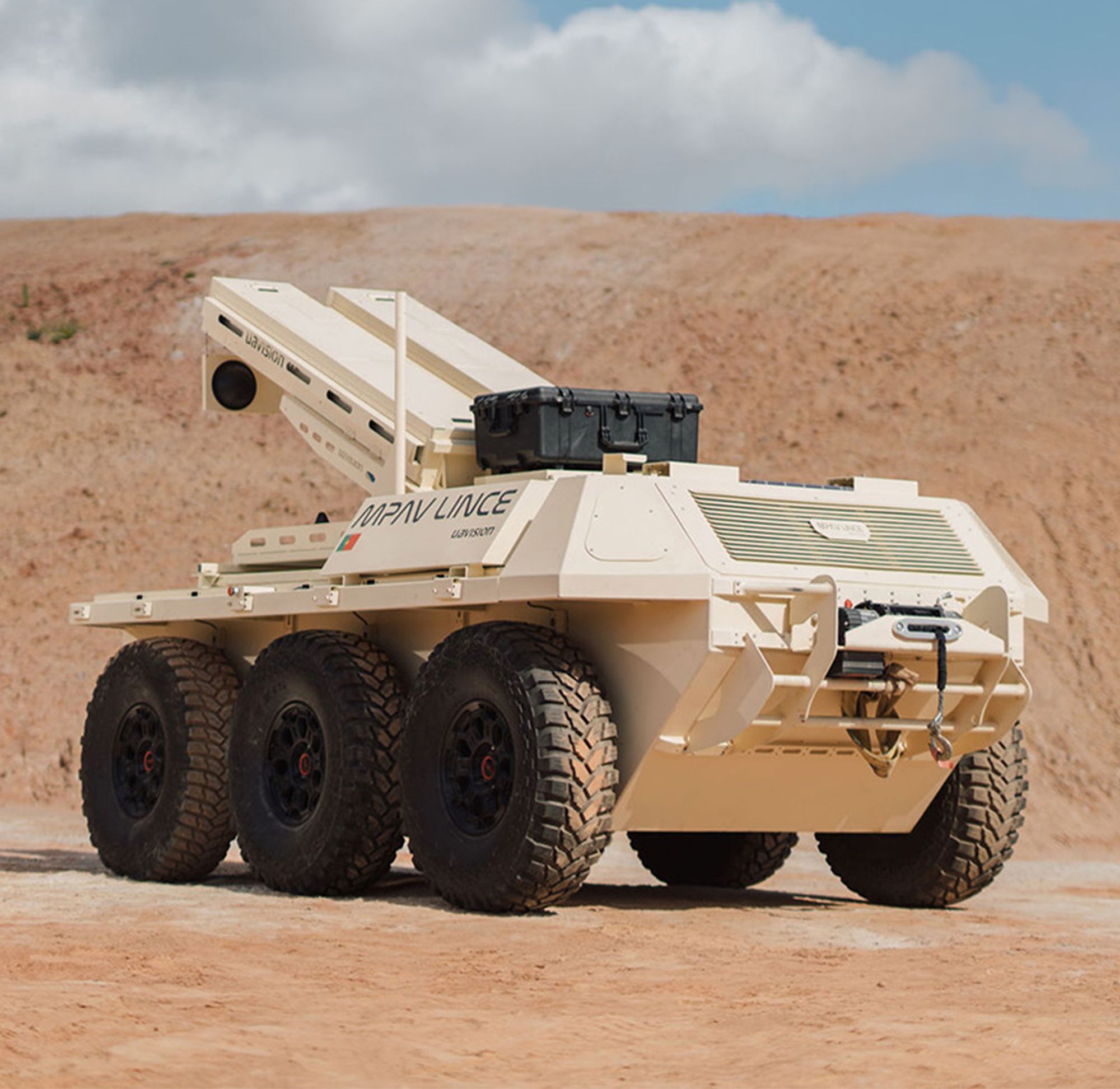 MPAV Lince - configurazione Lanciatore ELANUS