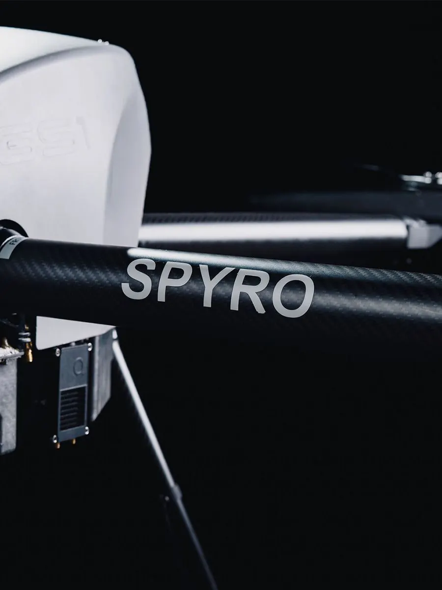 Dettaglio del carico utile dello SpyroGS