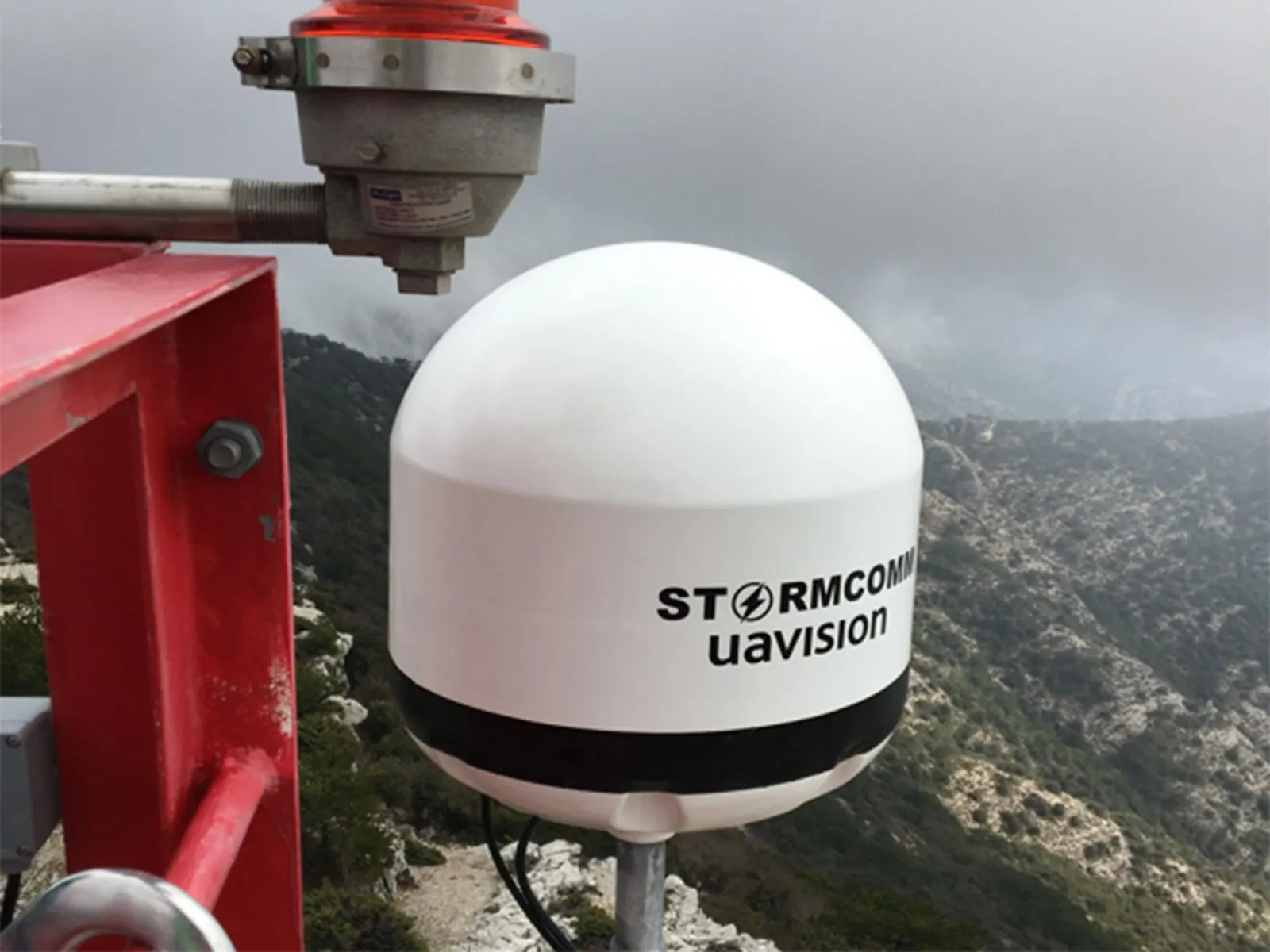 StormCOMM - détail du servomécanisme de poursuite